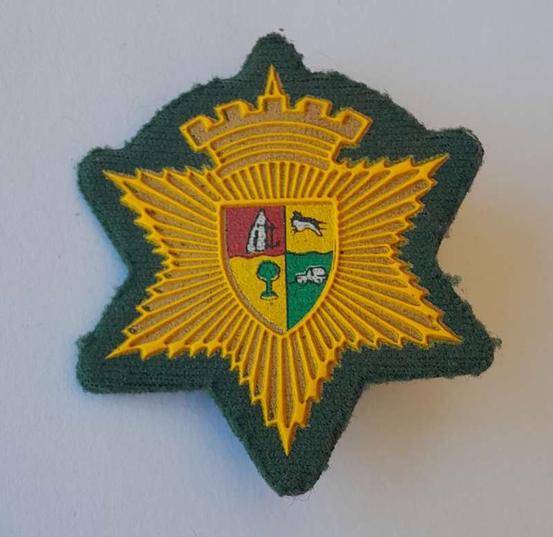 SA Municipal Police Cap Badge. Pins Intact.