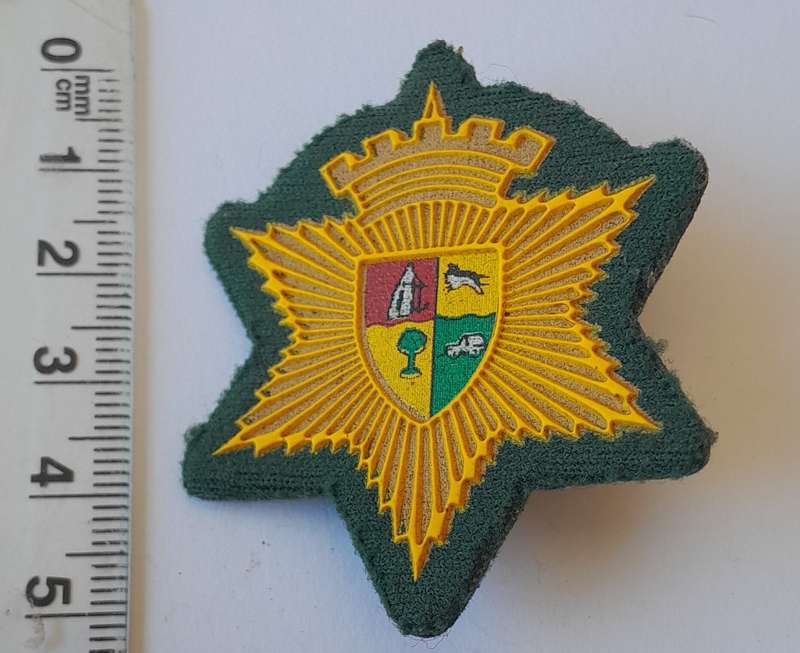 SA Municipal Police Cap Badge. Pins Intact.