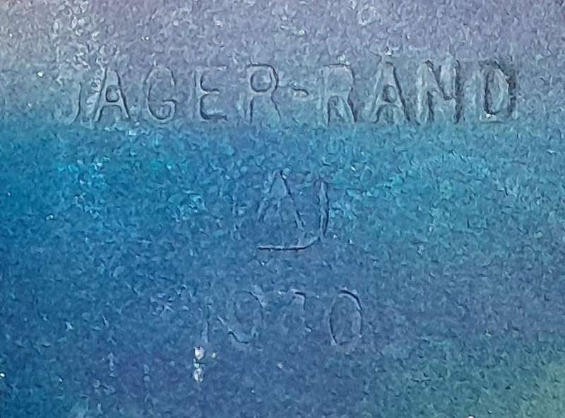 WW2 SA Brodie Helmet By Jaeger-Rand With Insignia.  Dated 1940.