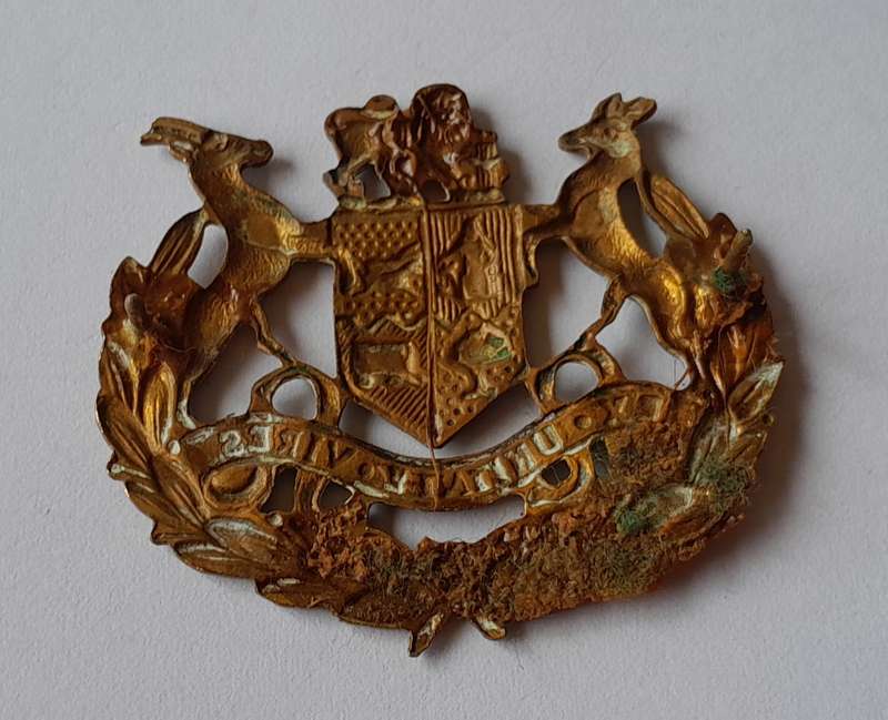 SADF Warrant Officer 1 Badge.  Pins Intact.