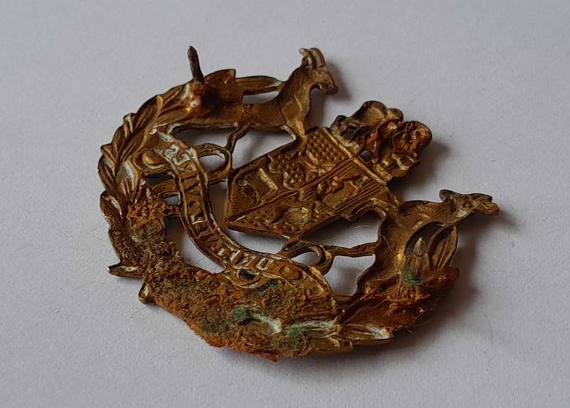 SADF Warrant Officer 1 Badge.  Pins Intact.