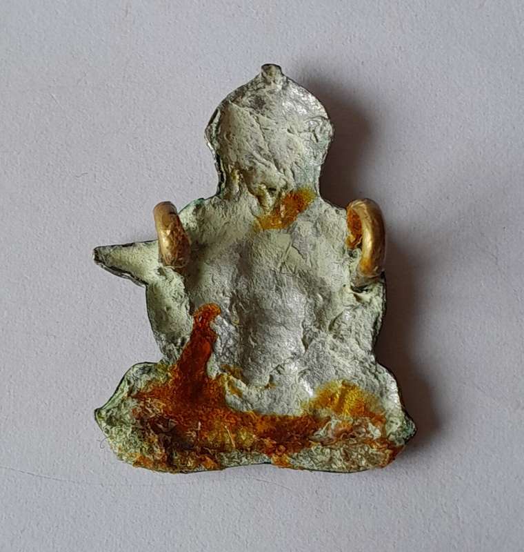WW2 SA Army Q Service Corps Badge.  Lugs Intact.