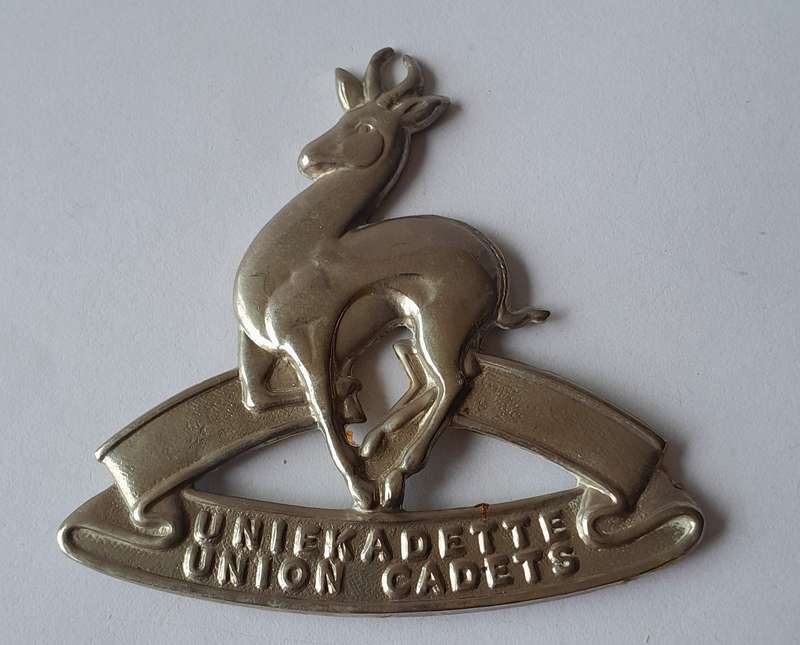 Early SA Cadets Badges (Cap Badge - No Lugs).