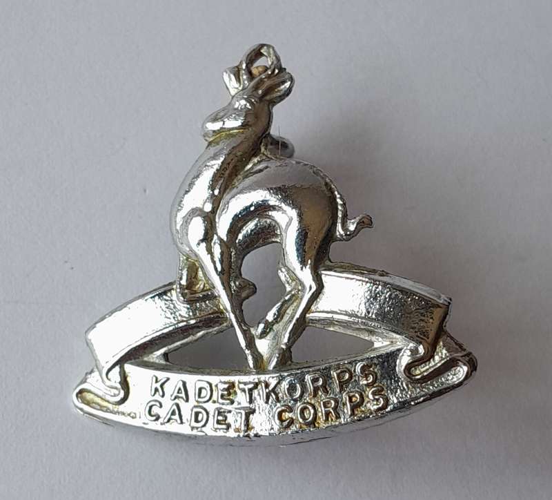 Early SA Cadets Badges (Cap Badge - No Lugs).
