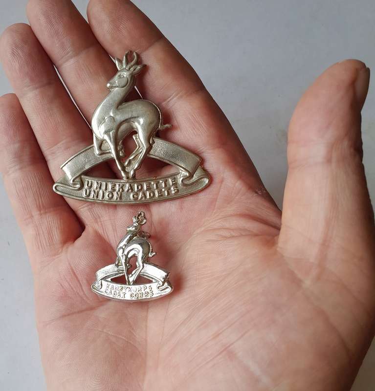 Early SA Cadets Badges (Cap Badge - No Lugs).