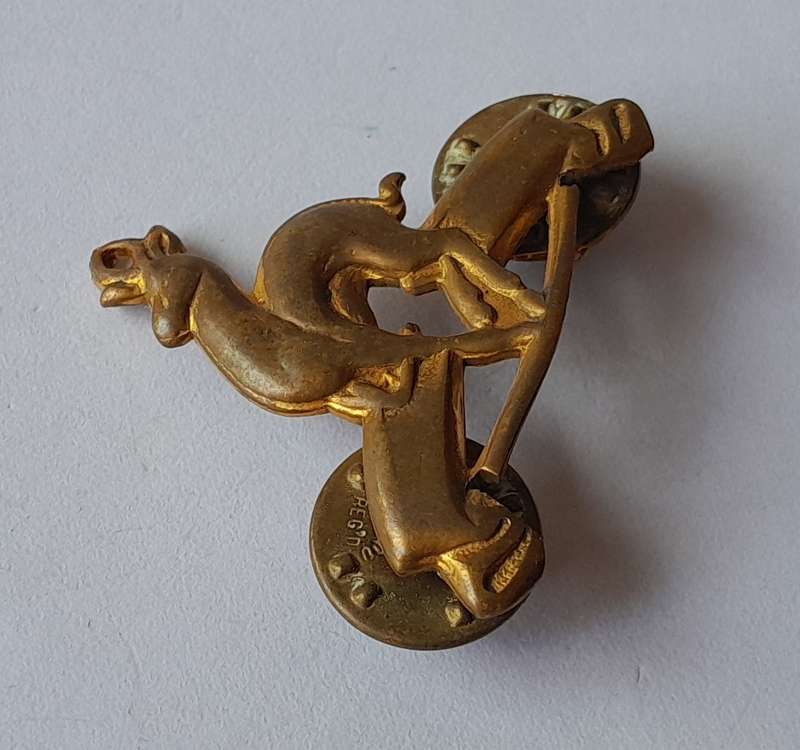 Early SA Cadets Collar Badge. Pins Intact.