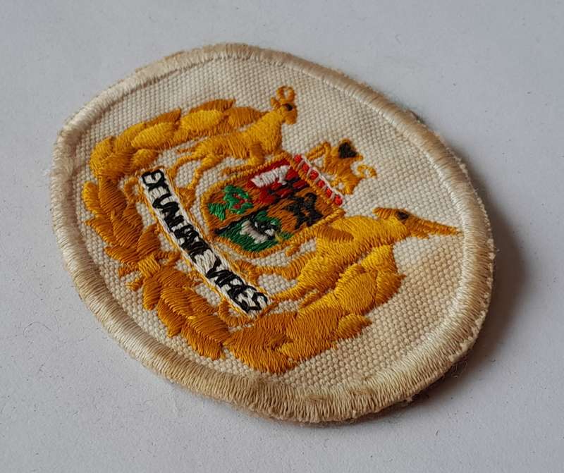 SA Navy Warrant Officer Class 1 Badge (SAS Outeniqua).