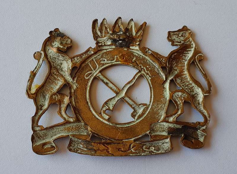 British Colonial Malay Regiment Cap Badge.  No Lugs.