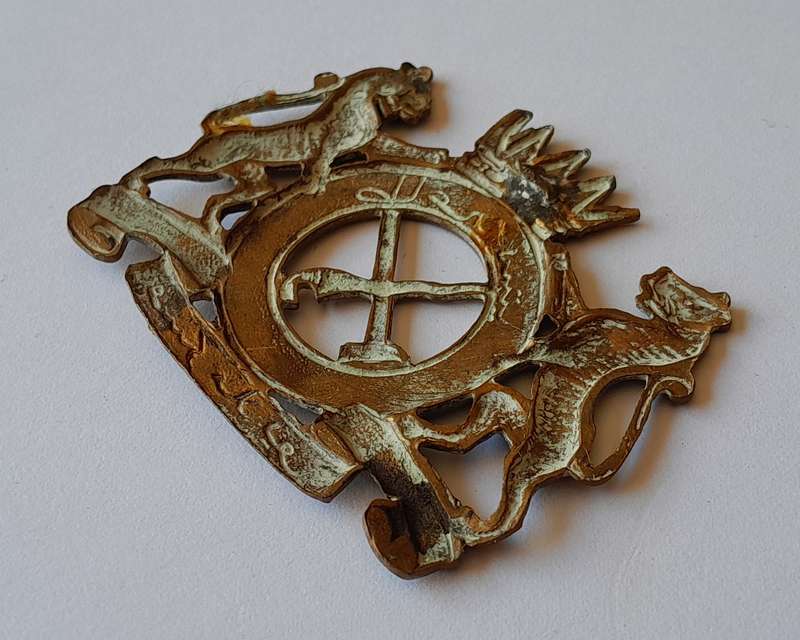 British Colonial Malay Regiment Cap Badge.  No Lugs.