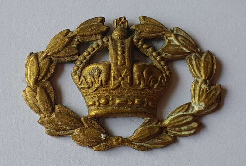 WW2 British Army Warrant Officer Large Rank Badge.  No Lugs.