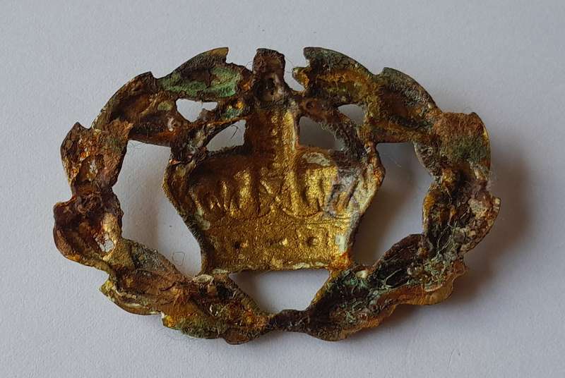 WW2 British Army Warrant Officer Large Rank Badge.  No Lugs.