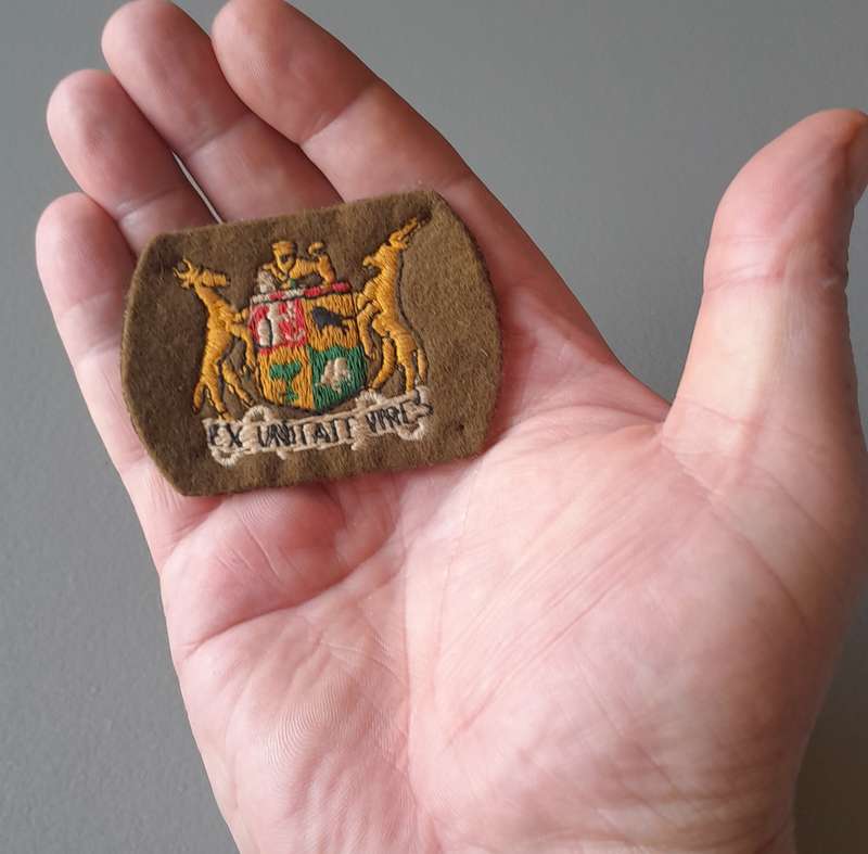 SADF Warrant Officer Class 2 Rank Badge.