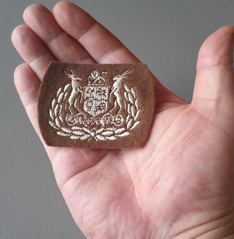SADF Warrant Officer Class 1 Rank Badge.