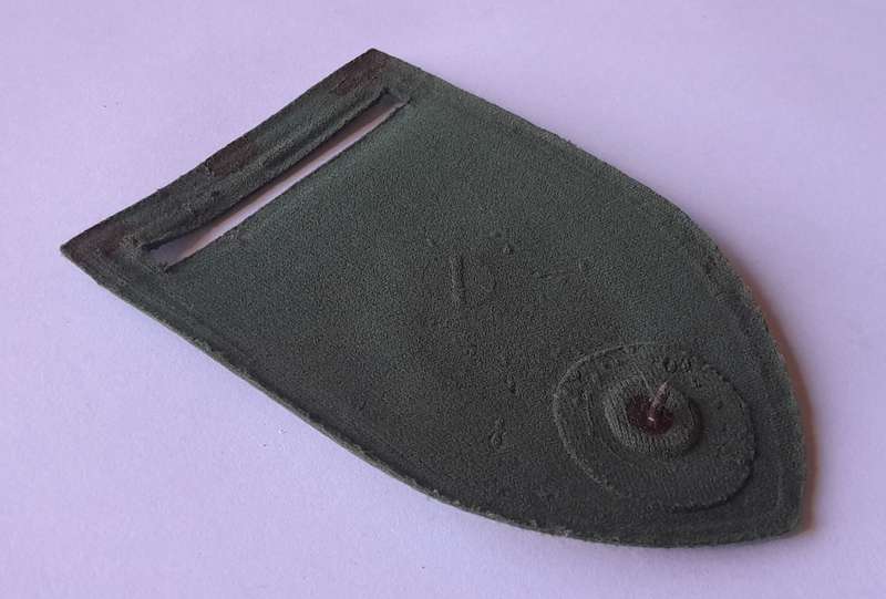Old SAP Municipal Police Tupper Flash. Pin Intact.