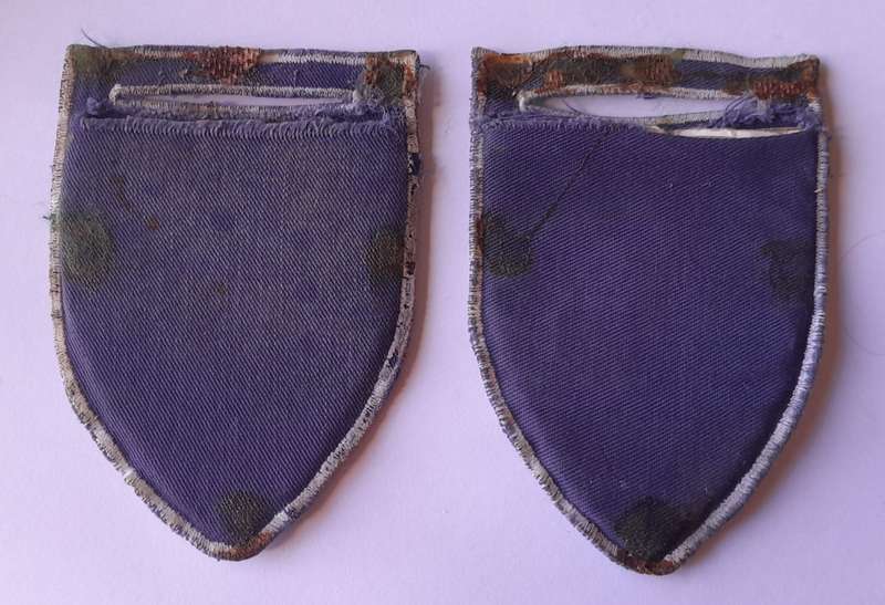 Pair Vintage  "Kroon Security / Sekuriteit" Shoulder Flashes.