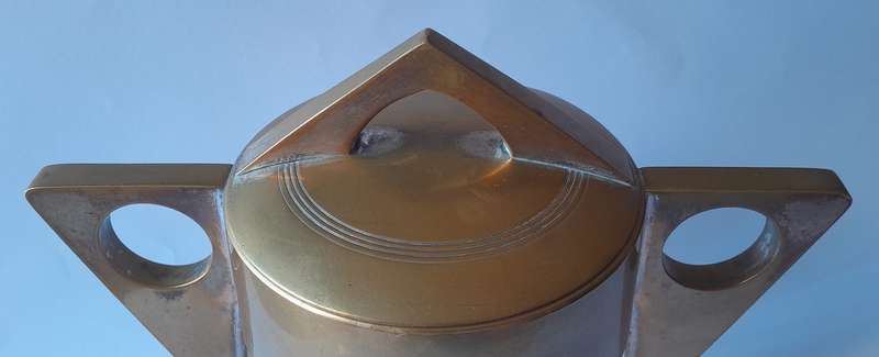 Vienna Secession Piece by Gisela Baronin von Falke for E.Bakalowits & Söhne. Circa 1900. Rare.