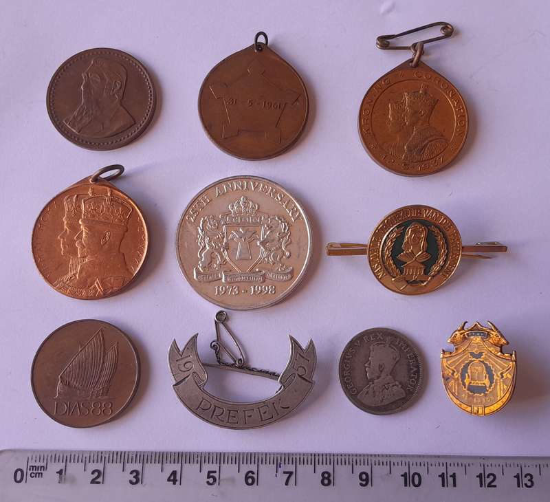 Collection of Antique / Vintage Badges, Medallions etc. 1 Bid for All.