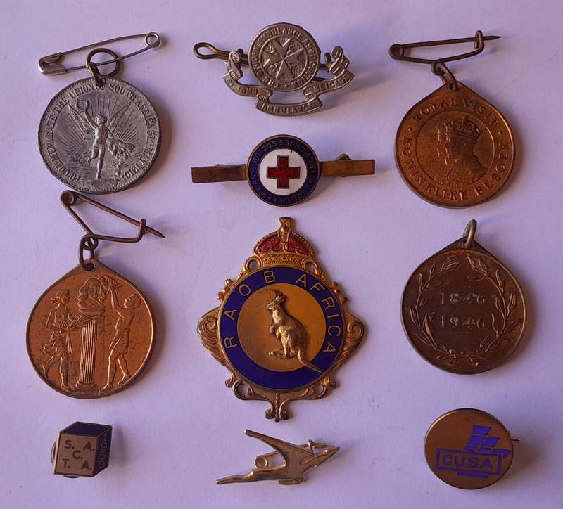 Collection of Antique / Vintage Badges, Medallions etc. 1 Bid for All.