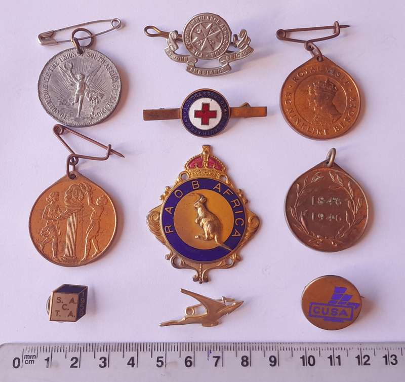 Collection of Antique / Vintage Badges, Medallions etc. 1 Bid for All.