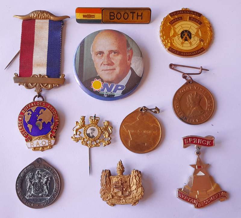 Collection of Antique / Vintage Badges, Medallions etc. 1 Bid for All.