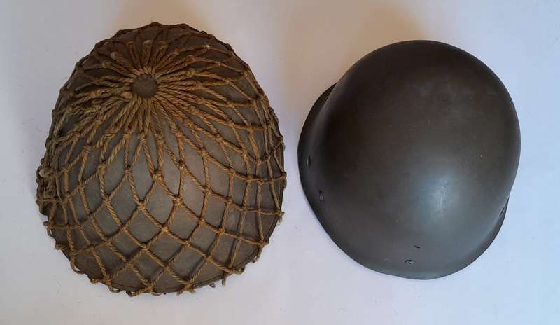 1976 SADF Border War Helmet by C.J.Fuchs Ltd. Complete and Original.