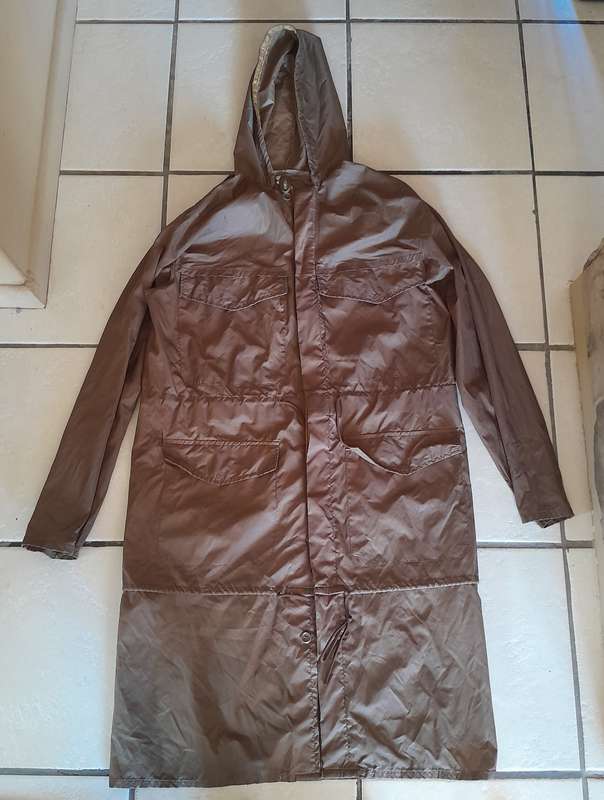 1980 SADF Border War Nylon Raincoat by MARBURG MNFRS. Mint Condition.