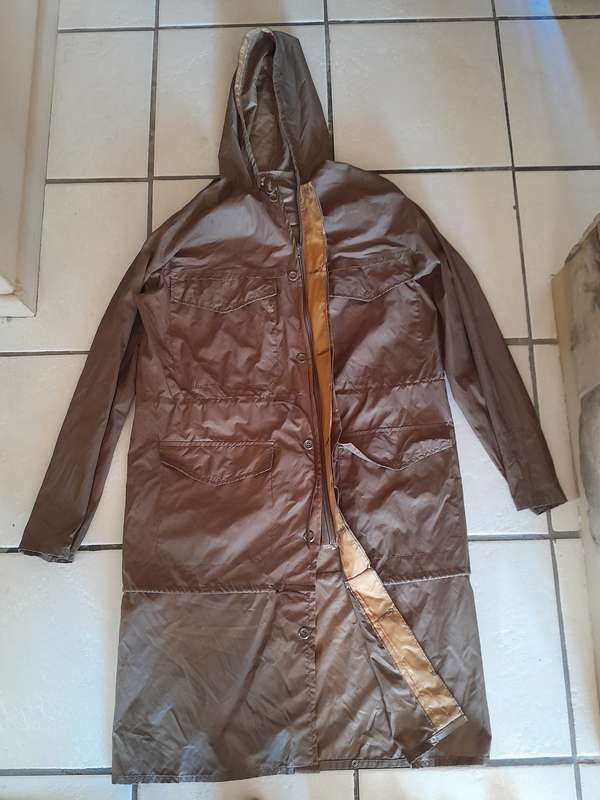 1980 SADF Border War Nylon Raincoat by MARBURG MNFRS. Mint Condition.
