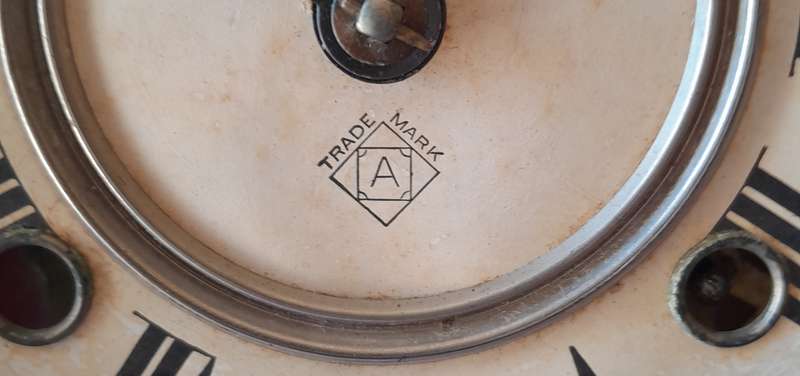 Antique Ansonia Mantel Clock. 57 x 37cm.