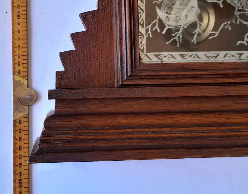 Antique Ansonia Mantel Clock. 57 x 37cm.