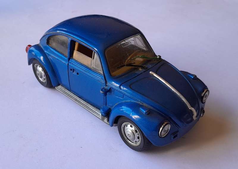 1970's Polistil S15 VW Beetle.  Scale 1/25.  15cm.