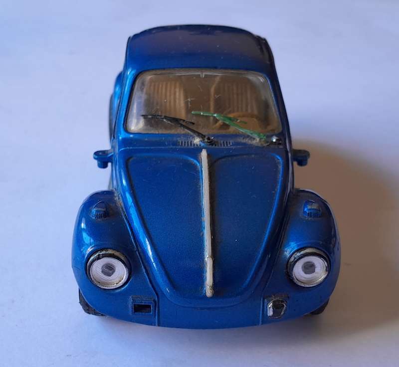 1970's Polistil S15 VW Beetle.  Scale 1/25.  15cm.
