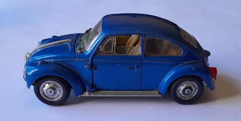 1970's Polistil S15 VW Beetle.  Scale 1/25.  15cm.