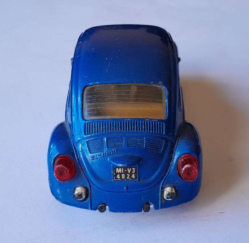 1970's Polistil S15 VW Beetle.  Scale 1/25.  15cm.