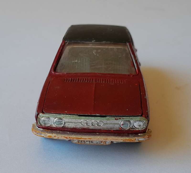 1970's Schuco Die-Cast Audi 80 GL Sedan.  Scale 1/43. 9.5 cm.