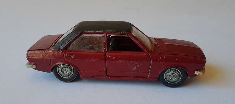 1970's Schuco Die-Cast Audi 80 GL Sedan.  Scale 1/43. 9.5 cm.