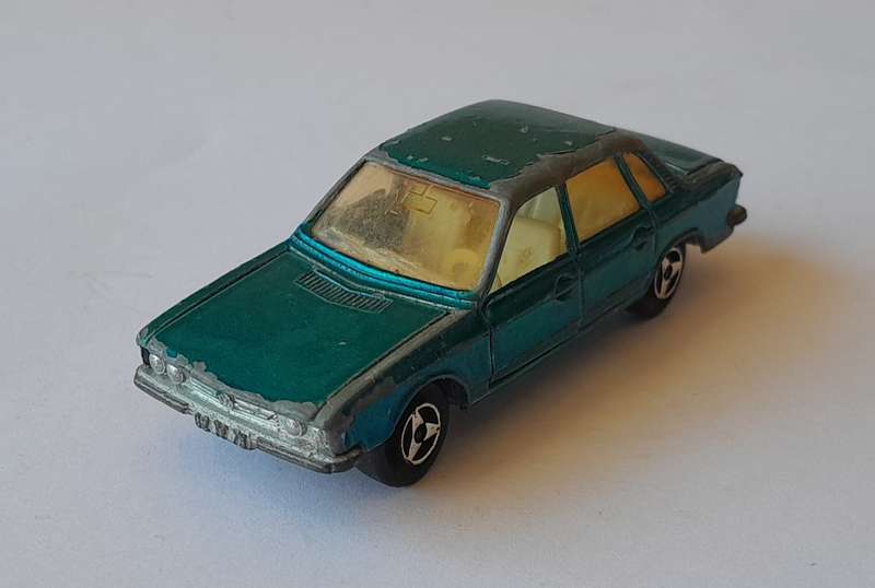 1970's Majorette Die-Cast VW K70 Sedan. Scale 1/60.