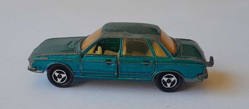 1970's Majorette Die-Cast VW K70 Sedan. Scale 1/60.