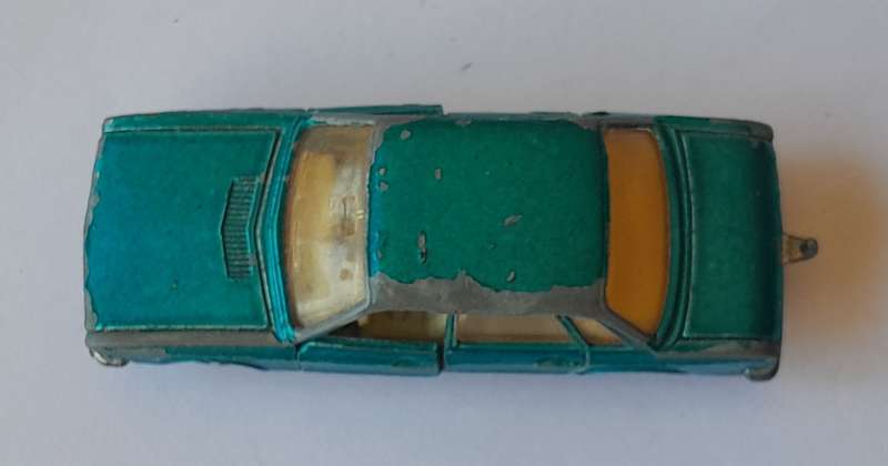 1970's Majorette Die-Cast VW K70 Sedan. Scale 1/60.