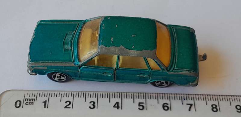 1970's Majorette Die-Cast VW K70 Sedan. Scale 1/60.