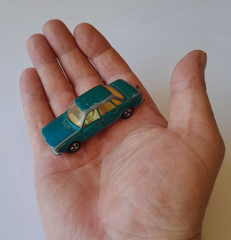1970's Majorette Die-Cast VW K70 Sedan. Scale 1/60.