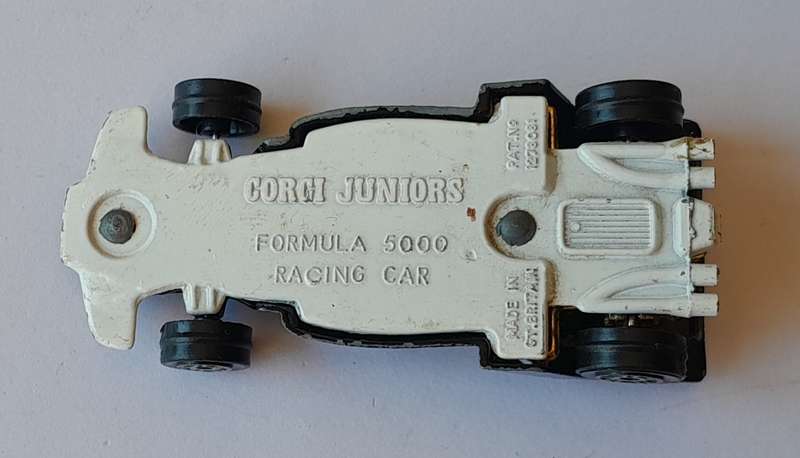 1970's Corgi Juniors Die-Cast Formula 5000 Racing Car.