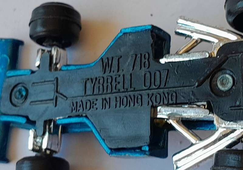 1970's W.T. 718 Tyrrell 007 Race Car.