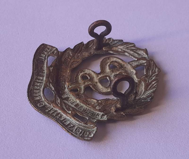 Rare WW1 Zuid Afrikaanse Geneeskundige Dienste Badge (No Crown). Lugs Intact.