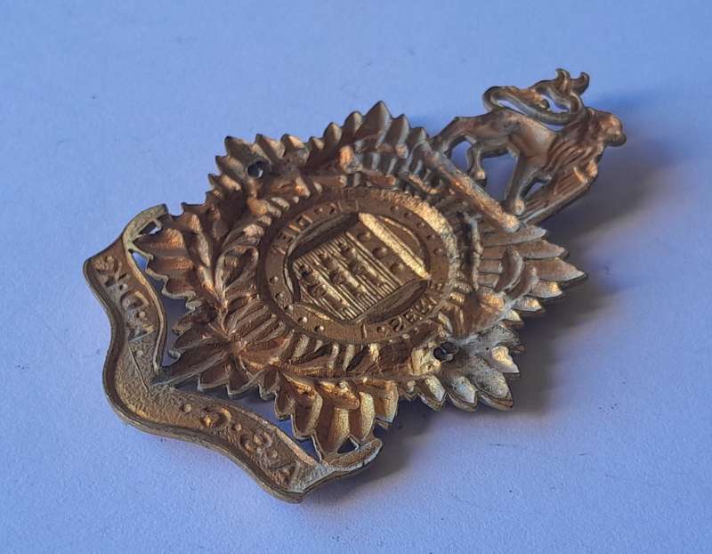 SA Army Service Corps Cap Badge.  No Lugs.