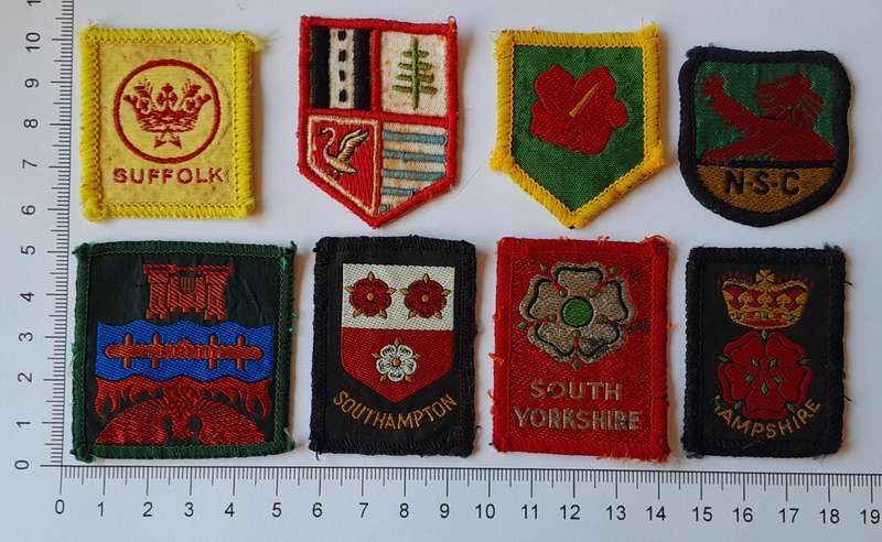 Collection of 1970's Boy Scouts Badges. 1 Bid For All.