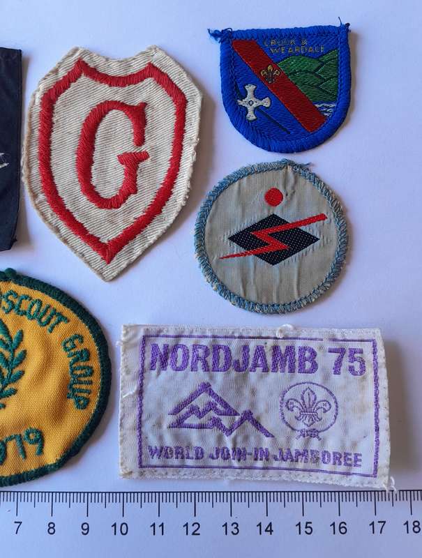 Collection of 1970's Boy Scouts Badges. 1 Bid For All.