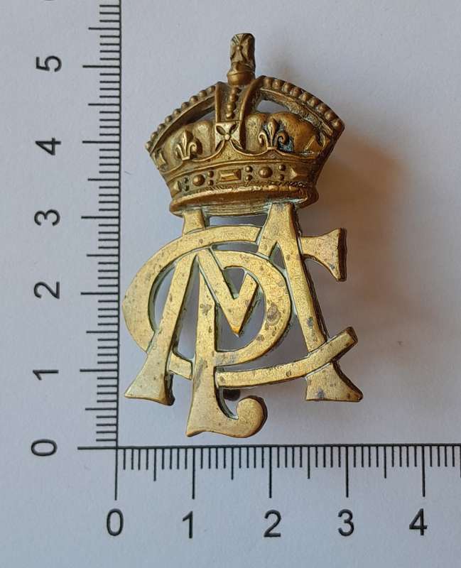 Cape Mounted Police Smasher Hat Badge.  1904 - 1913.  Lugs Intact.