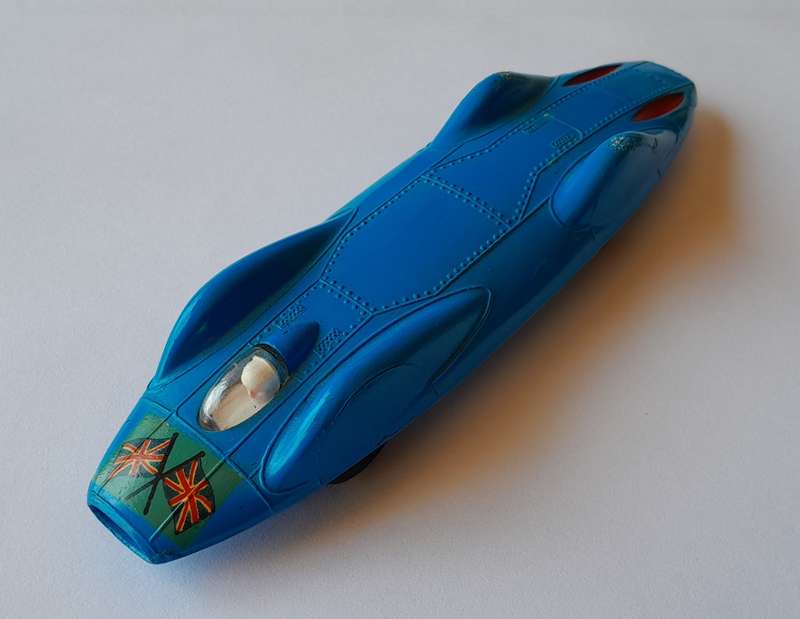 Vintage Corgi Toys Proteus Campbell Bluebird Die Cast Model. No. 153.