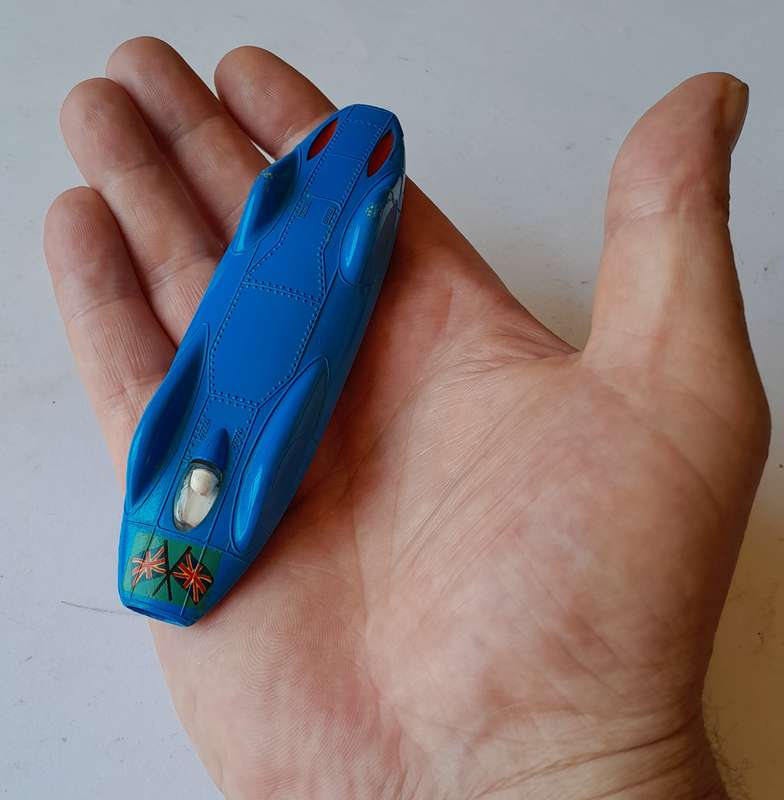 Vintage Corgi Toys Proteus Campbell Bluebird Die Cast Model. No. 153.