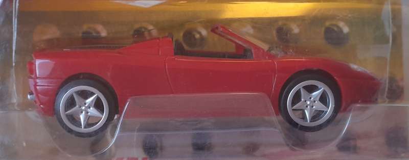 Hot Wheels Shell V-Power Ferrari 360 Spider. Scale 1/38 (11.5cm). Sealed In Original Packaging.